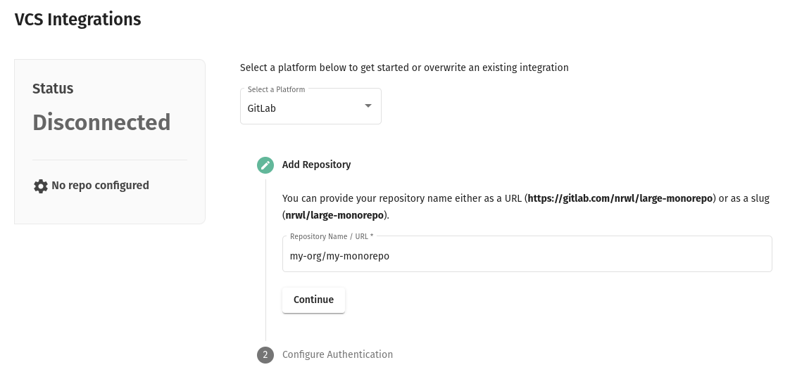 Add GitLab Repository